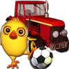 El Pollito y el Tractor de la Granja icono