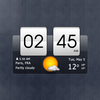 Sense Flip Clock & Weather icono