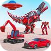 Juego de coche robot excavador icono