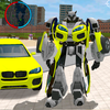 Green Robot Machin Car Transformer Robot Car Games icono