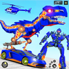 Dino Robot Car Transform Games icono