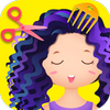 Salón de belleza de cabello : juegos de chicas icono