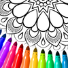 Páginas para colorear Mandala icono