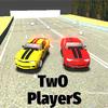 Two Player Racing 3D - 2 Player Car Race icono