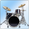 Easy Real Drums-Real Rock and jazz Drum music game icono