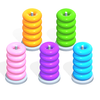 Color Hoop Stack icono