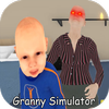 Crazy Granny  Simulator fun game icono