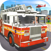 City Fire Truck Rescue icono