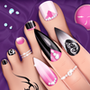 Juego de salón de uñas: App Manicura y pedicura icono