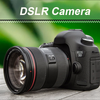 Cámara DSLR HD: cámara 4K HD icono