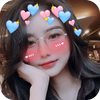 Crown Heart Emoji Camera icono