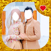 Modern Muslim Wedding Couple icono