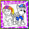 Patrol Drawing Paw Puppy icono