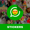 Stickers para Whatsapp 2021 Memes, Frases y Amor icono