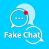 Fake chat messenger, video call prank icono