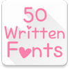 Fonts for FlipFont 50 Written icono