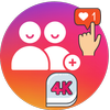 Seguidores 4K: seguidores yme gusta para Instagram icono
