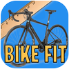 Bike Fit calculator, medidas cuadro bicicleta icono