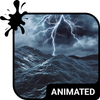 Stormy Sea Animated Keyboard + Live Wallpaper icono