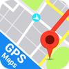 GPS mapas En Vivo navegación icono